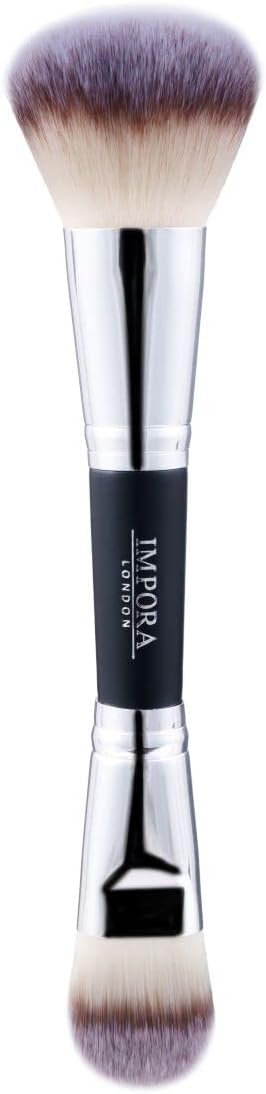 Powder Makeup Brush - Packing/Setting, Buffing, Blending, Sculpting. Suitable for use with Cream, Powder, Blush, Liquid, Bronzer and Mineral Foundation