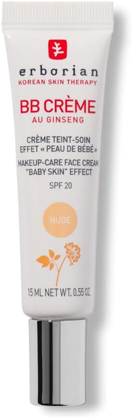 Erborian - BB Cream With Ginseng - Complexion Cream - "Baby Skin" Effect - Korean Cosmetic Treatment 5 -In -1 For SPF 20