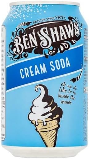 24 x Cream Soda 330ml Delicious Tasty And Twisty Treat Gift Hamper For Birthday,Christmas,Easter