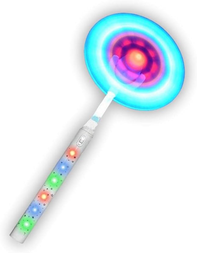 The Glowhouse Flashing Swivel Fan LED Light Up Adjustable Windmill Spinning Toy