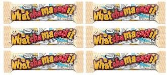 WHATCHAMACALLIT Chocolate Peanut Caramel Candy Bars, 6 x 40.8g - American Imported