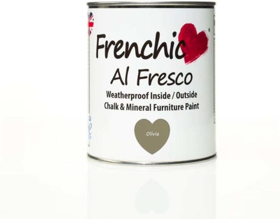 Olivia - Frenchic Al Fresco Weatherproof Inside & Outside Chalk Paint - 750ml