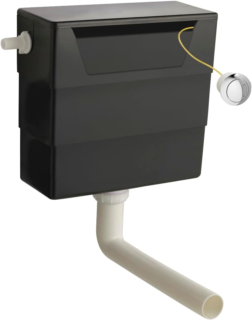 Hudson Reed XTY006 Universal Access Concealed Cistern - Black