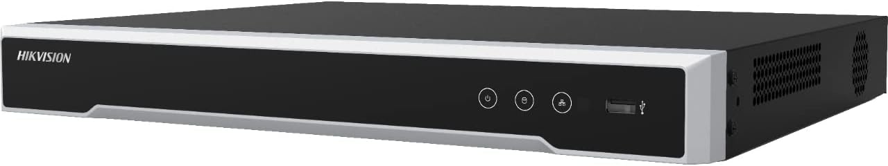 Hikvision 16CH NVR DS-7616NI-Q2/16P 16CH PoE 8MP 4K Network Video Recorder NVR with Built-in PoE Ports (HDD not Included)