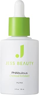 JESS BEAUTY | PHAbulous Chemical Exfoliant | Skin Care for Sensitive Skincare Hydration & Antioxidant Protection | 1 fl oz