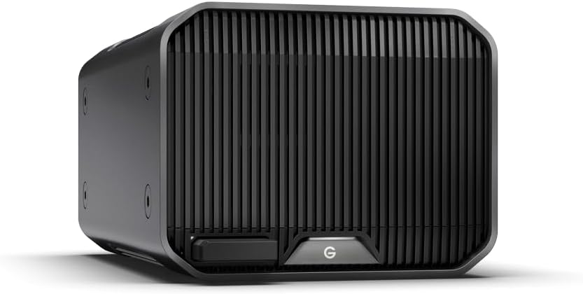SanDisk Professional 36TB G-RAID Project 2 - External Hard Drive HDD, Thunderbolt 3, USB (10Gbps), 7200RPM Ultrastar Hard Drive, Up to 510MB/s Read - SDPHK2H-036T-NBAAD