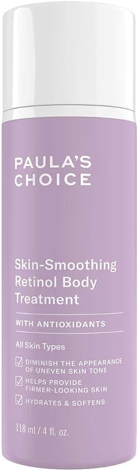 Paula's Choice Retinol Body Treatment - Firming & Hydrating Anti Aging Body Lotion - Reduce Uneven Skin - with Shea Butter & Vitamin A - All Skin Types - 118 ml