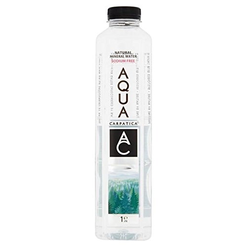 AQUA Carpatica Still Natural Mineral Water Sodium Free - 1L (33.81fl oz)
