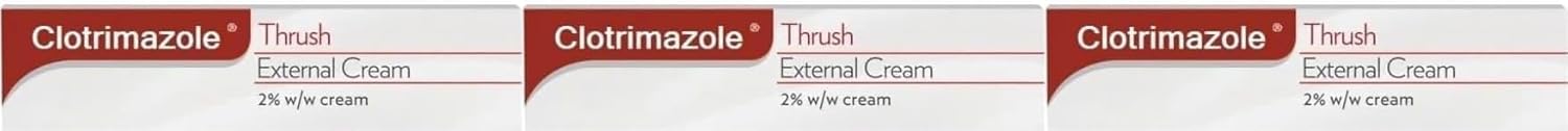 Anti-Fungal External Relief Cream for Vulvar Irritation – 20g, Soothes Vaginal Thrush Symptoms, Ideal for Recurrent Infections x 3