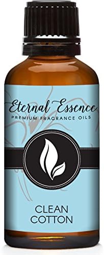 Eternal Essence Oils Clean Cotton 30ml Premium Fragrance Oil - for Candle, Soap Making, Aromatherapy, Diffusers, Home Care, & Humidifiers
