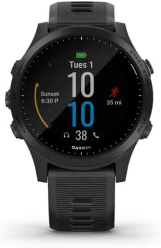 Garmin Forerunner 945, Premium GPS Running/Triathlon Smartwatch with Music, Black - 010-02063-00