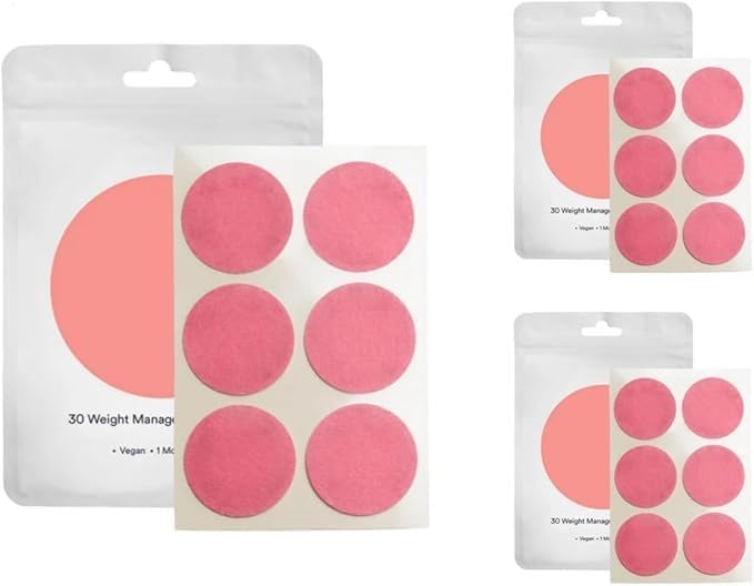 90 Patches, Weight Loss Patch, Belly Slimming, Appetite Suppressant, Transdermal, Appetite Control Stickers Healthy Shape Support Transdermal Patch Supplement Fat Burner with Natural Formula