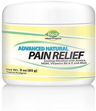 Natural Pain Relief Cream with Arnica. Fast Acting and Soothing Relief for Muscle Aches, Joint Pain, Pain in Feet, Hands and Legs. 3oz