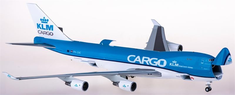 for Geminijets for KLM Cargo for Boeing 747-400ERF PH-CKC Interactive Series 1:200 Airplane Pre-built Model