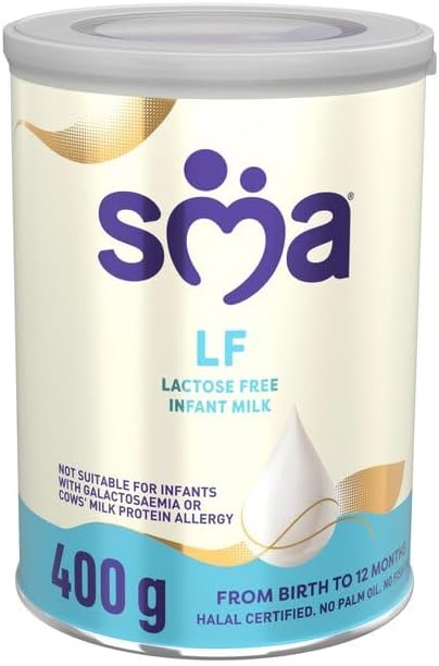 6x SMA Lactose Free Advanced Gold System Infant Milk with Omega 3&6 400g