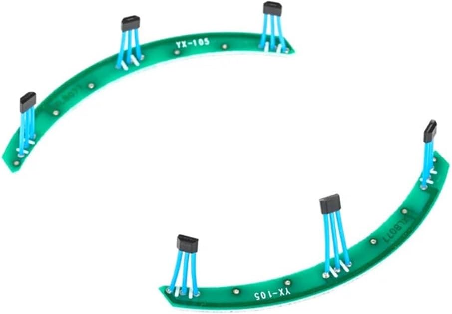 RCTGPGJAC Motor Hall Sensor Compatible With Xiaomi M365 1S Pro MI3 Electric Scooter Front-wheel Motor Module PCB Board Repairable Part(2 set)