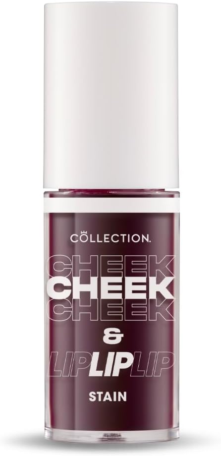 Collection Cosmetics 2 in 1 Cheek & Lip Stain, Long Lasting and Hydrating, For All Skin Types, Rosie