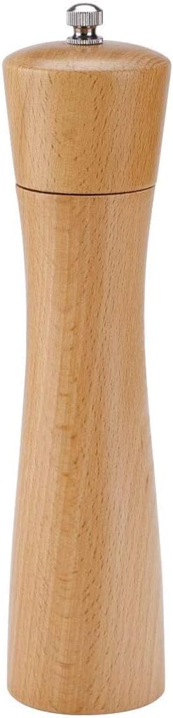 XYWHPGV Salt and Grinder 8.5 Inch Wooden Mills Shaker with Adjustable Coarseness for Seasoning Meal Prep Cooking Dining(0bb97 8c81d 30aa6 264d6 64331 40ac3