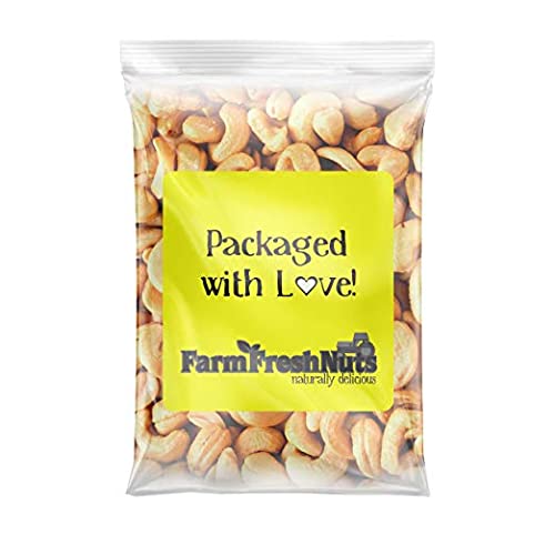 Raw Whole Natural Cashews Compares To Organic (5 Lbs.) Unsalted - Handpicked for Freshness - Healthy Protein Food, Vegan & Keto Friendly - Farm Fresh Nuts Brand