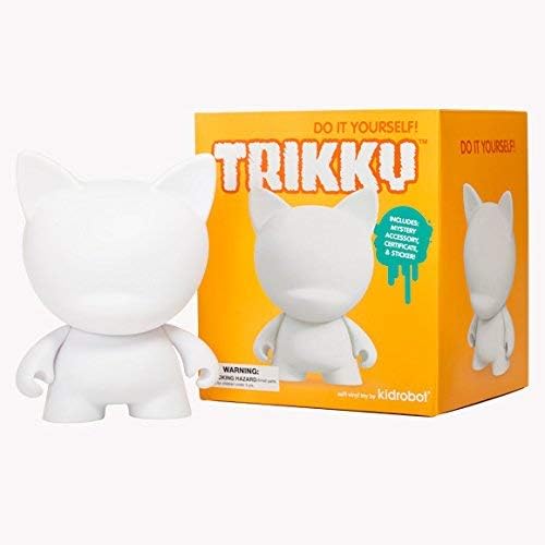 Kidrobot Munny World 6.5 Inch Figure Trikky - Vinyl DIY
