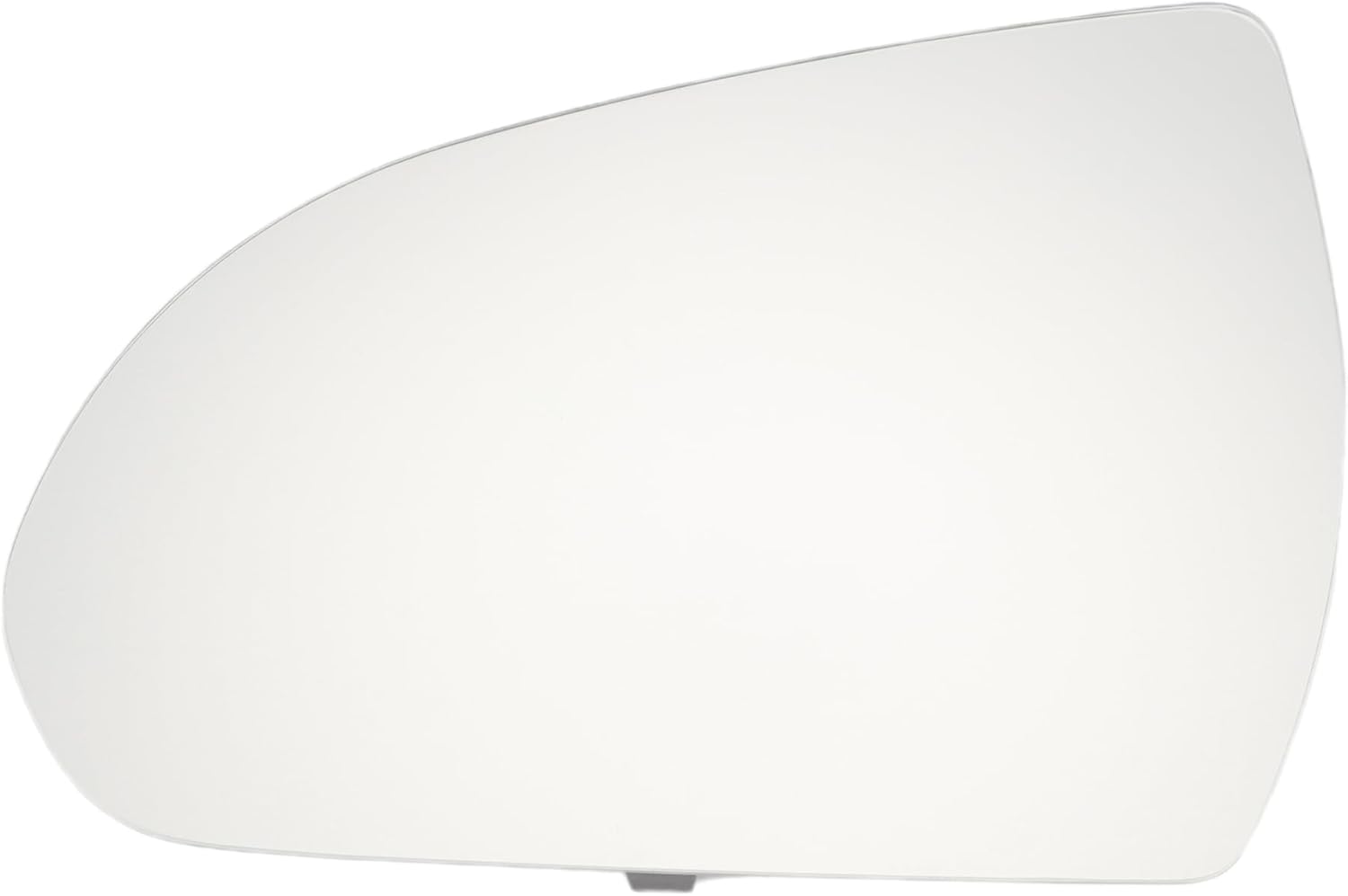 X AUTOHAUX Car Rearview Left Side Mirror Glass Replacement W/Backing Plate Heated White Glass for Hyundai Elantra 2015-2018