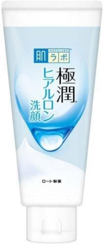 Rohto New Hadalabo Gokujun Hyaluronic Face Wash - 100g