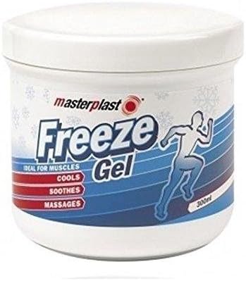 4 x Tubs Of Masterplast Freeze Gel 300ml ideal for muscles, cools soothes