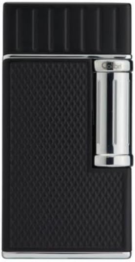 'Colibri Cigars Cigarette Lighter "Julius Black Matt Chrome