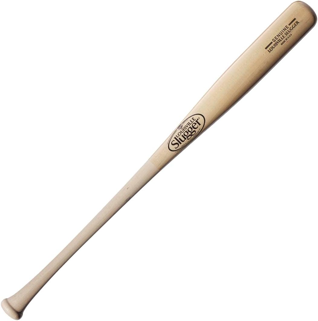 Louisville Slugger Genuine Mix Unfinished Natural Clear Baseball Bat