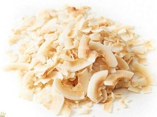Toasted Coconut Chips 1kg - Flakes Natural Dried Unsweetened Flaked Edible Flesh Shavings Roasted Pieces Slices for Baking Cooking Desserts Cakes Snack – Non GMO & Vegan (Packaging May Vary) PURIMA