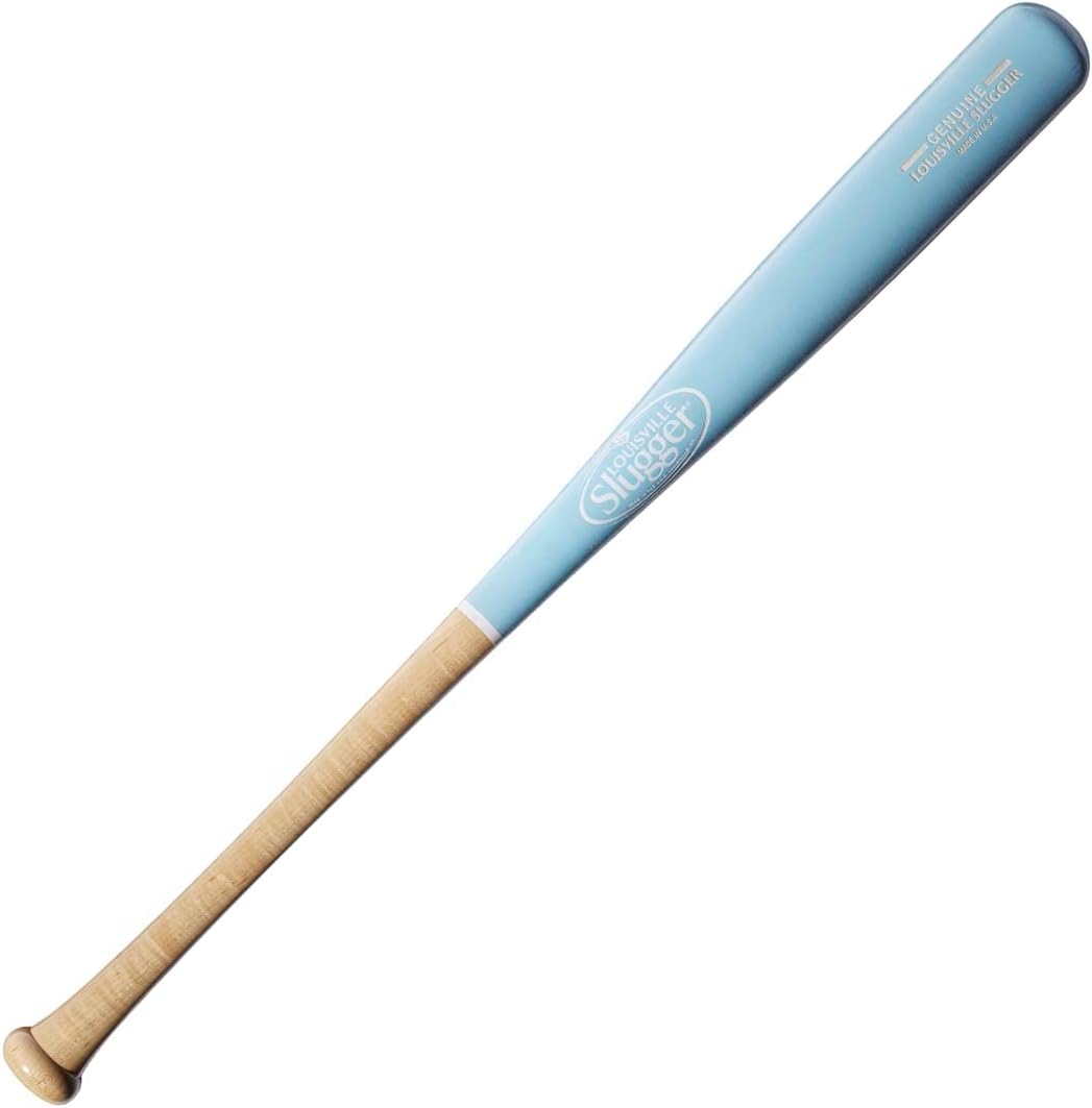 Louisville Slugger Genuine Mix Unfinished Light Blue Baseball Bat