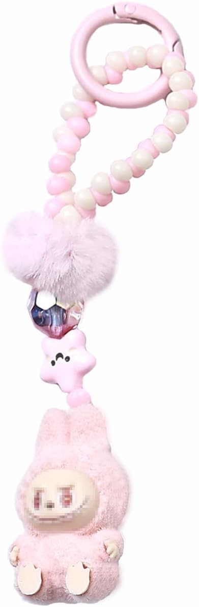 Cute Keychain Cartoon Key Chain for Bag Charms Handbag Purse Backpack Accessories -Gift for Women Girl