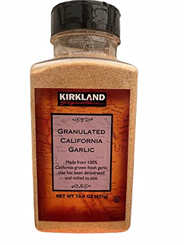 Kirkland Signature Granulated California Garlic, 16.6 Ounce