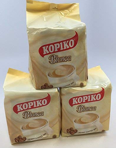 Kopiko Blanca 3 in 1 Creamy Coffee Mix (30 sachets x 30 grams) 2 Pack