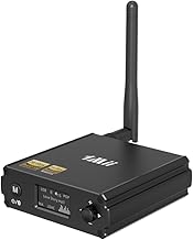 1Mii DS220 Hi-Res Bluetooth Receiver for Home Stereo w/LDAC, HiFi Bluetooth 5.1 Audio Adapter w/Audiophile DAC aptX HD, Bluetooth Receiver for AV Receiver/Amplifier, OLED Display EQ Mode