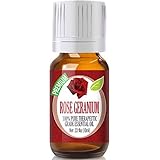 Healing Solutions 10ml Oils - Rose Geranium Essential Oil - 0.33 Fluid Ounces