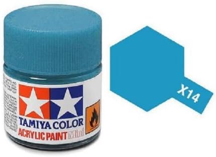 Tamiya Models X-14 Mini Acrylic Paint, Sky Blue