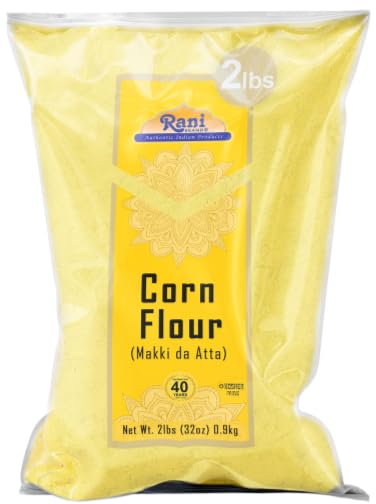 Rani Corn Flour (Makki ka Atta) 32oz (2lbs) 908g ~ All Natural | Vegan | Gluten Friendly | NON-GMO | Kosher | Indian Origin
