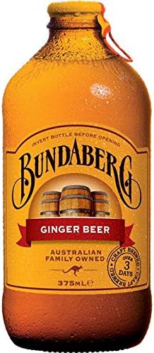 Bundaberg Ginger Beer Soda Drink Lemonade Original Australian 375ML