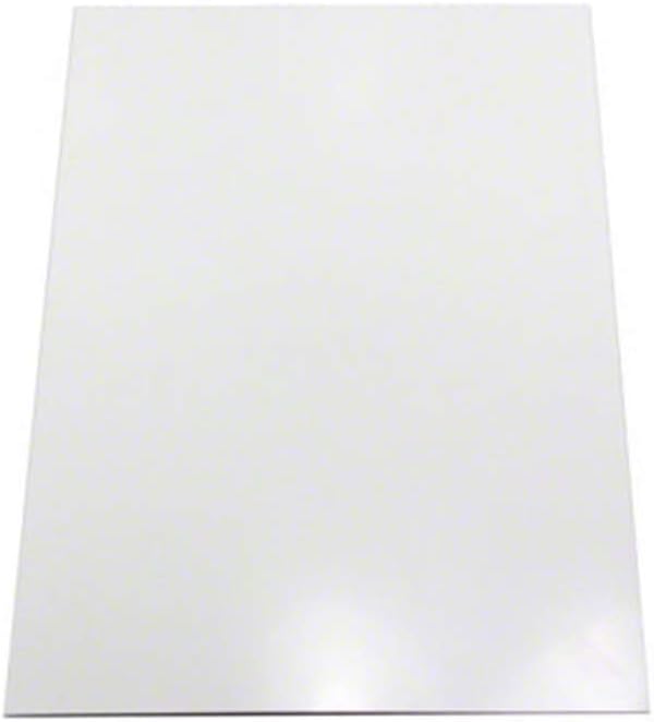 FerroFlex® A4 Flexible 3M Self Adhesive & Gloss White Ferrous Sheet for Walls, Office, Home and Creating Instant Surfaces Magnets Will Attract to - 1 Sheet