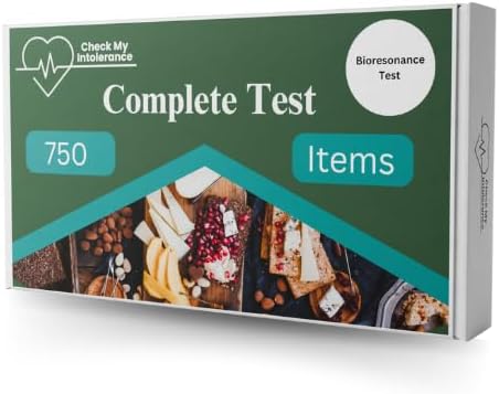 Check My Intolerance - Complete Food Intolerance Test Kit | Non-Invasive Hair Sample | 750 Item Test | Personalised Results Report in 3 Days | UK Based