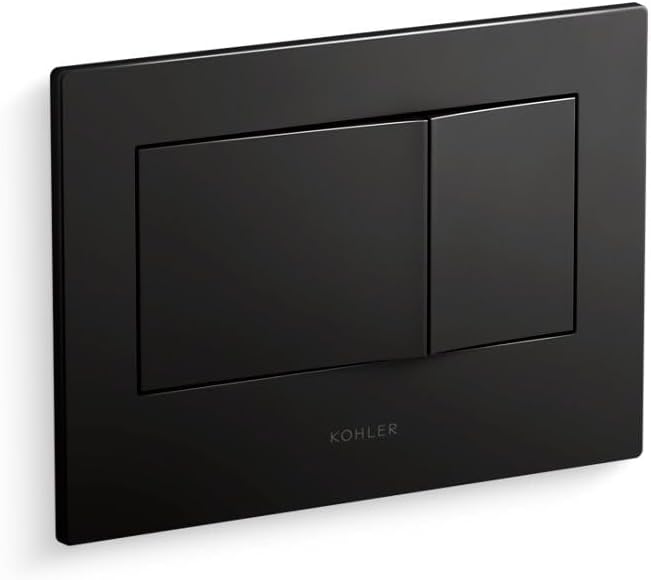 Kohler 8857-BL Bevel Flush Actuator Plate for 2"x4" in-Wall Tank and Carrier System