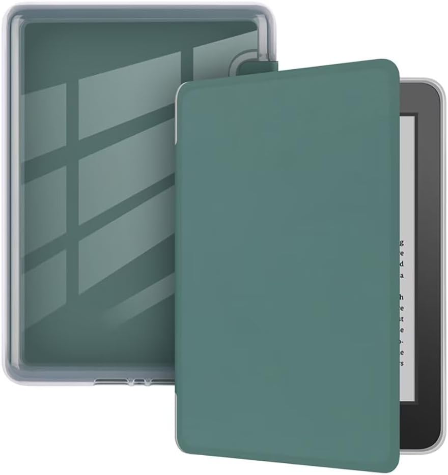 Acrylic Case for Paperwhite 10th Generation 6" (2018 Release) - MidnightGreen | Ultra Thin Cover with Auto Wake/Sleep, Scratch Protection