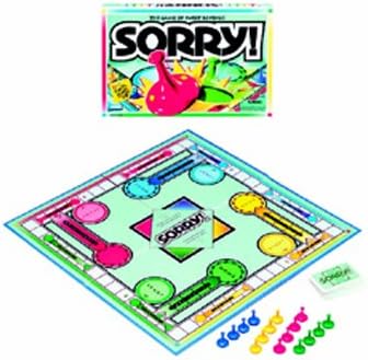 4 Pack GENERAL SALES INC - HASBRO GAMES SORRY