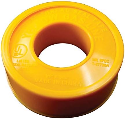 B & K AA Thread Seal Yellow 260 in. L x 1/2 in. W Thread Seal Tape 0.1 oz.