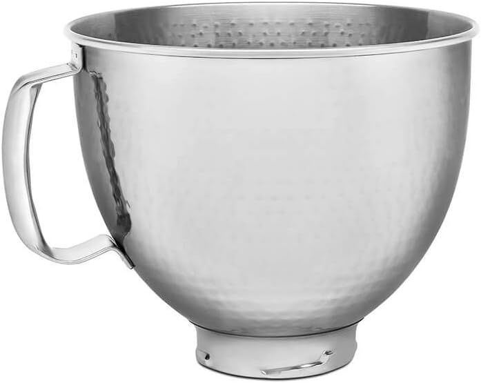 KitchenAid 4.7L Stainless Steel Hammered bowl option 5KSM5SSBHM