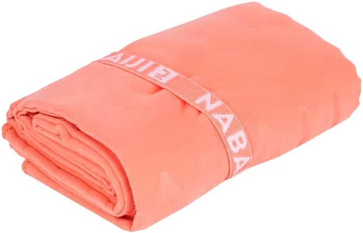 Microfibre Pool Towel Size L 80 x 130 cm - Peach Coral
