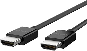 Belkin 2M Ultra HD HDMI 2.1 Cable - 4K, 48Gbps, Dolby Vision, 8K @60Hz - For PS4, PS5, Xbox Series X