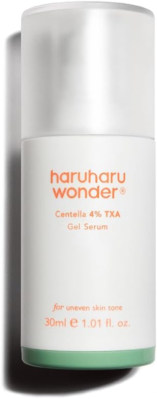 Haruharu Wonder 4% TXA Dark Spot Go Away Serum, 30ml, 1.01 fl. oz, Niacinamide, Tranexamic Acid, Vitamin C & Centella