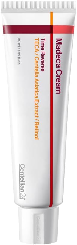 CENTELLIAN 24 Madeca Cream Time Reverse (50 ml) – Advanced, fast-absorbing, nourishing cream that moisturizes, firms, and reduces wrinkles; low irritation; Korean skincare CENTELLIAN 24